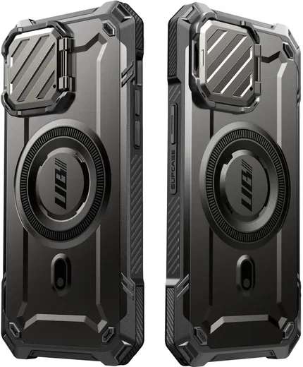 SUPCASE UB Pro MagXT Apple iPhone 17e / 16e Hoesje Camera Protector Zwart afbeelding 2
