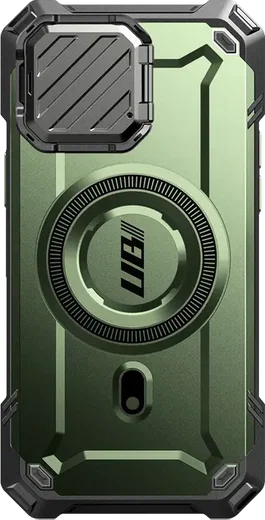 SUPCASE UB Pro MagXT Apple iPhone 17e / 16e Hoesje Camera Protector Groen afbeelding 2