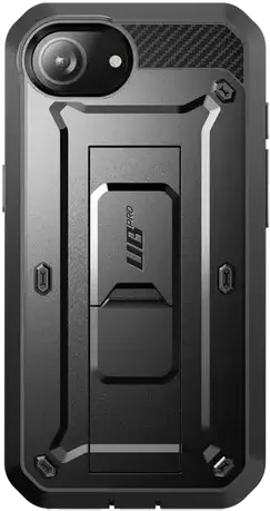 SUPCASE UB Pro Rugged iPhone 17e / 16e Hoesje Full Protect Kickstand Zwart afbeelding 2