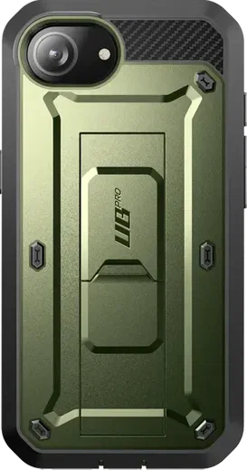 SUPCASE UB Pro Apple iPhone 17e / 16e Hoesje Full Protect Kickstand Groen afbeelding 2