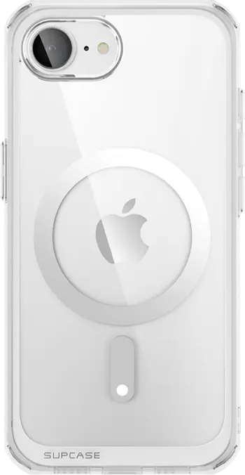 SUPCASE UB Mag Slim iPhone 17e / 16e MagSafe Back Cover Transparant afbeelding 2