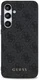 Guess Samsung S24 FE Hoesje Hard Case 4G Metal Gold Logo Grijs afbeelding 3