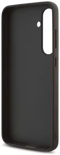Guess Samsung Galaxy S24 FE Hoesje Hard Case 4G Metal Gold Logo Bruin afbeelding 7
