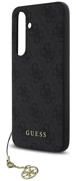 Guess Samsung Galaxy S24 FE Hoesje Charm Back Cover Grijs afbeelding 6