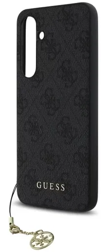 Guess Samsung Galaxy S24 FE Hoesje Charm Back Cover Grijs afbeelding 6