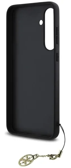 Guess Samsung Galaxy S24 FE Hoesje Charm Back Cover Grijs afbeelding 7