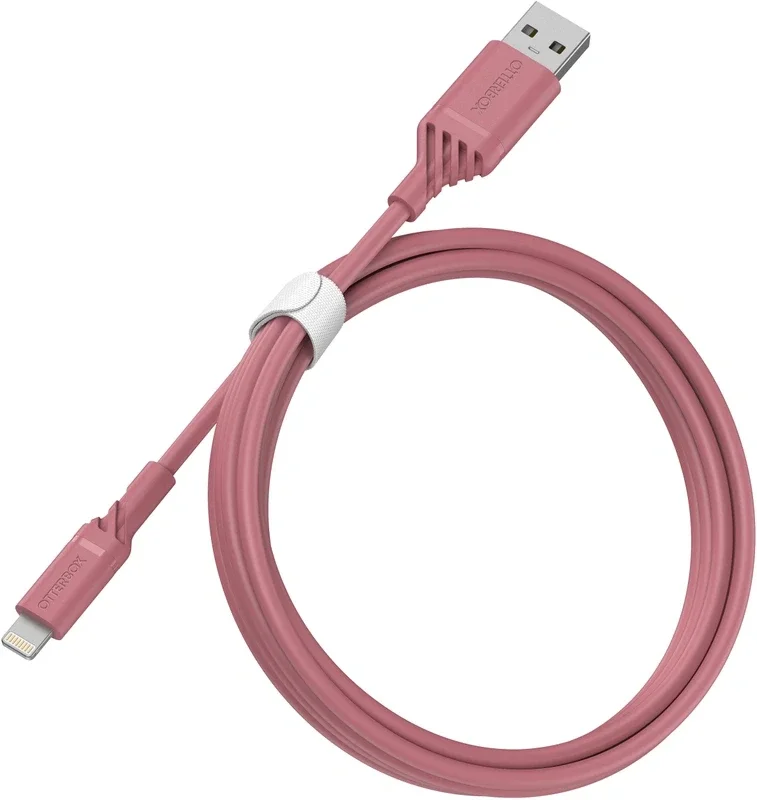 OtterBox 3A USB-A naar Lightning Kabel 1M MFi Roze afbeelding 2