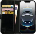 Rosso Element Apple iPhone 17e / 16e Hoesje Book Case Wallet Zwart