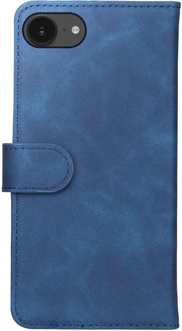 Rosso Element Apple iPhone 17e / 16e Hoesje Book Case Wallet Blauw afbeelding 2