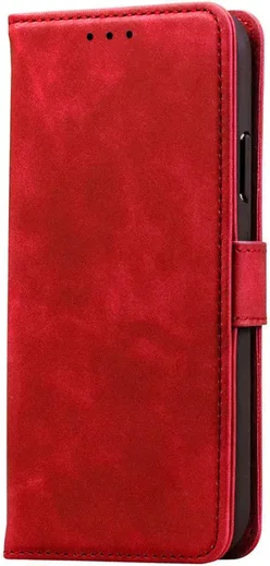 Rosso Element Apple iPhone 17e / 16e Hoesje Book Case Wallet Rood afbeelding 8