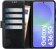 Rosso Element Samsung Galaxy A36 Hoesje Book Case Wallet Zwart afbeelding 11