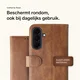 Rosso Element Samsung Galaxy A36 Hoesje Book Case Wallet Bruin afbeelding 3