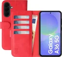 Rosso Element Samsung Galaxy A36 Hoesje Book Case Wallet Rood