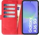 Rosso Element Samsung Galaxy A36 Hoesje Book Case Wallet Rood afbeelding 10
