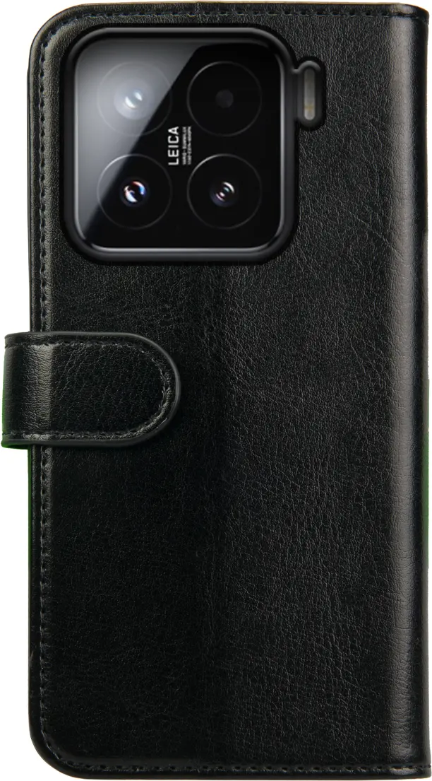 Rosso Element Xiaomi 15 Hoesje Book Case Wallet Zwart afbeelding 2