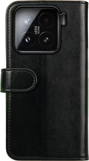 Rosso Element Xiaomi 15 Hoesje Book Case Wallet Zwart afbeelding 2