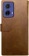 Rosso Element Motorola Moto G85 Hoesje Book Case Wallet Bruin afbeelding 2