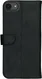 Rosso Deluxe Apple iPhone 17e / 16e Hoesje Echt Leer Book Case Zwart afbeelding 2