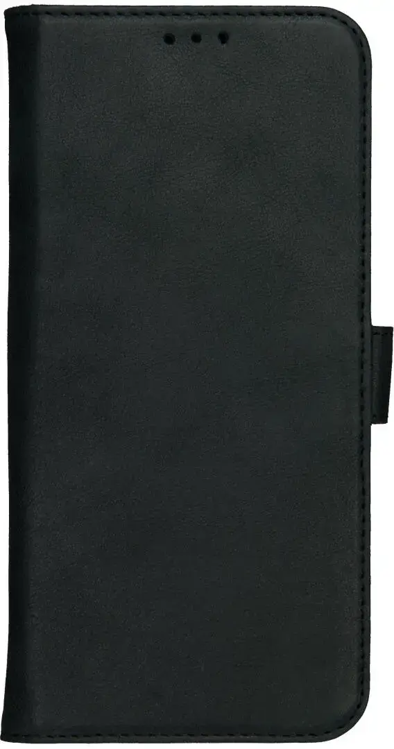 Rosso Deluxe Apple iPhone 17e / 16e Hoesje Echt Leer Book Case Zwart afbeelding 10