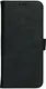Rosso Deluxe Apple iPhone 17e / 16e Hoesje Echt Leer Book Case Zwart afbeelding 10