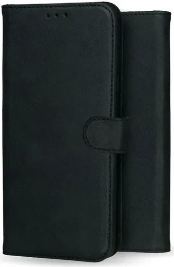 Rosso Deluxe Samsung Galaxy A36 Hoesje Echt Leer Book Case Zwart afbeelding 11