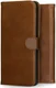 Rosso Deluxe Samsung Galaxy A36 Hoesje Echt Leer Book Case Bruin afbeelding 9