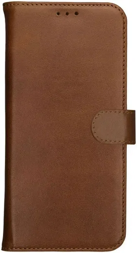 Rosso Deluxe Samsung Galaxy A36 Hoesje Echt Leer Book Case Bruin afbeelding 10