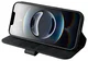 Rosso Elite iPhone 17e / 16e Hoesje met MagSafe Book Case Echt Leer Zwart afbeelding 10