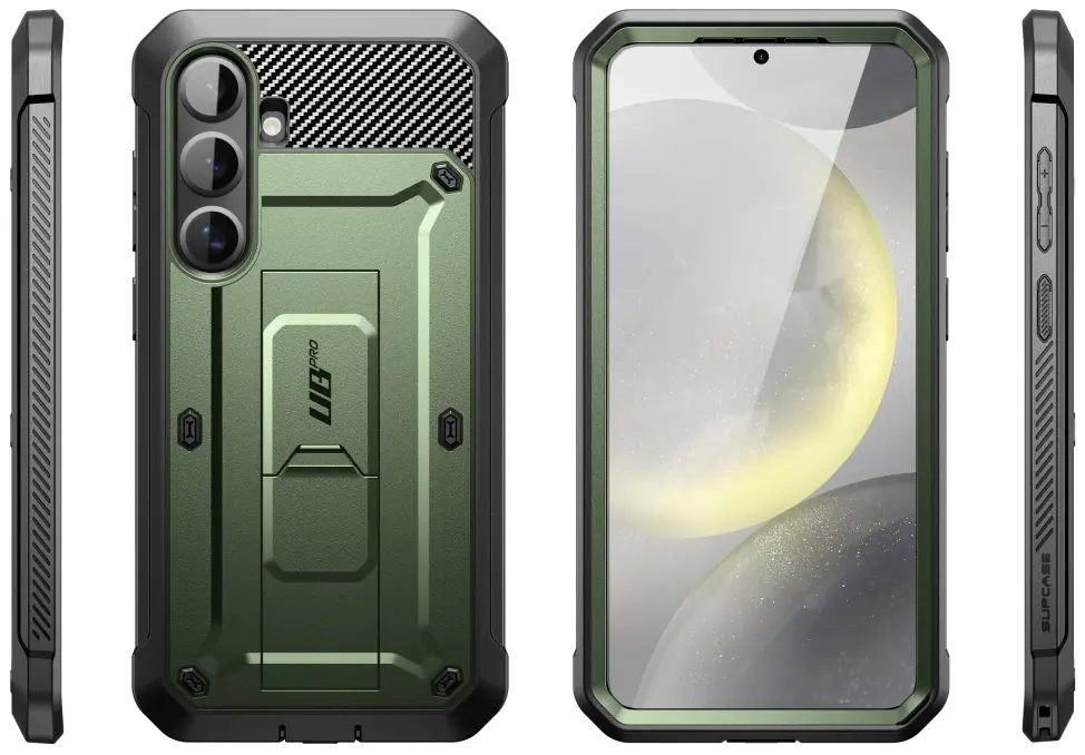 SUPCASE UB Pro Samsung Galaxy S25 Hoesje Full Protect Kickstand Groen afbeelding 12