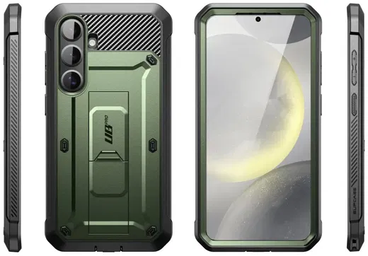 SUPCASE UB Pro Samsung Galaxy S25 Hoesje Full Protect Kickstand Groen afbeelding 12