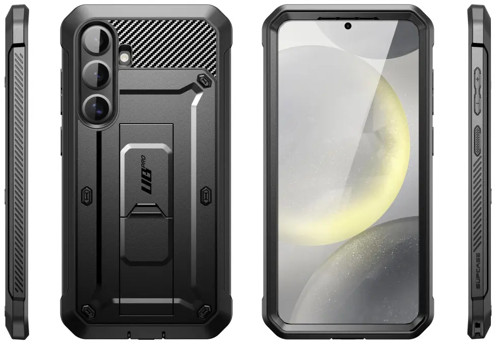 SUPCASE UB Pro Samsung Galaxy S25 Plus Hoesje Full Protect Kickstand Zwart afbeelding 12