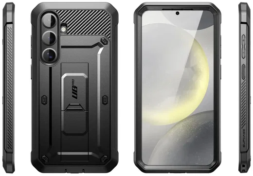 SUPCASE UB Pro Samsung Galaxy S25 Plus Hoesje Full Protect Kickstand Zwart afbeelding 12