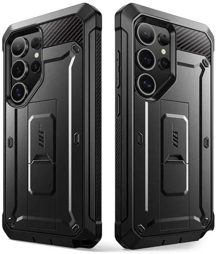 SUPCASE UB Pro Samsung Galaxy S25 Ultra Hoesje Full Protect Kickstand Zwart afbeelding 11