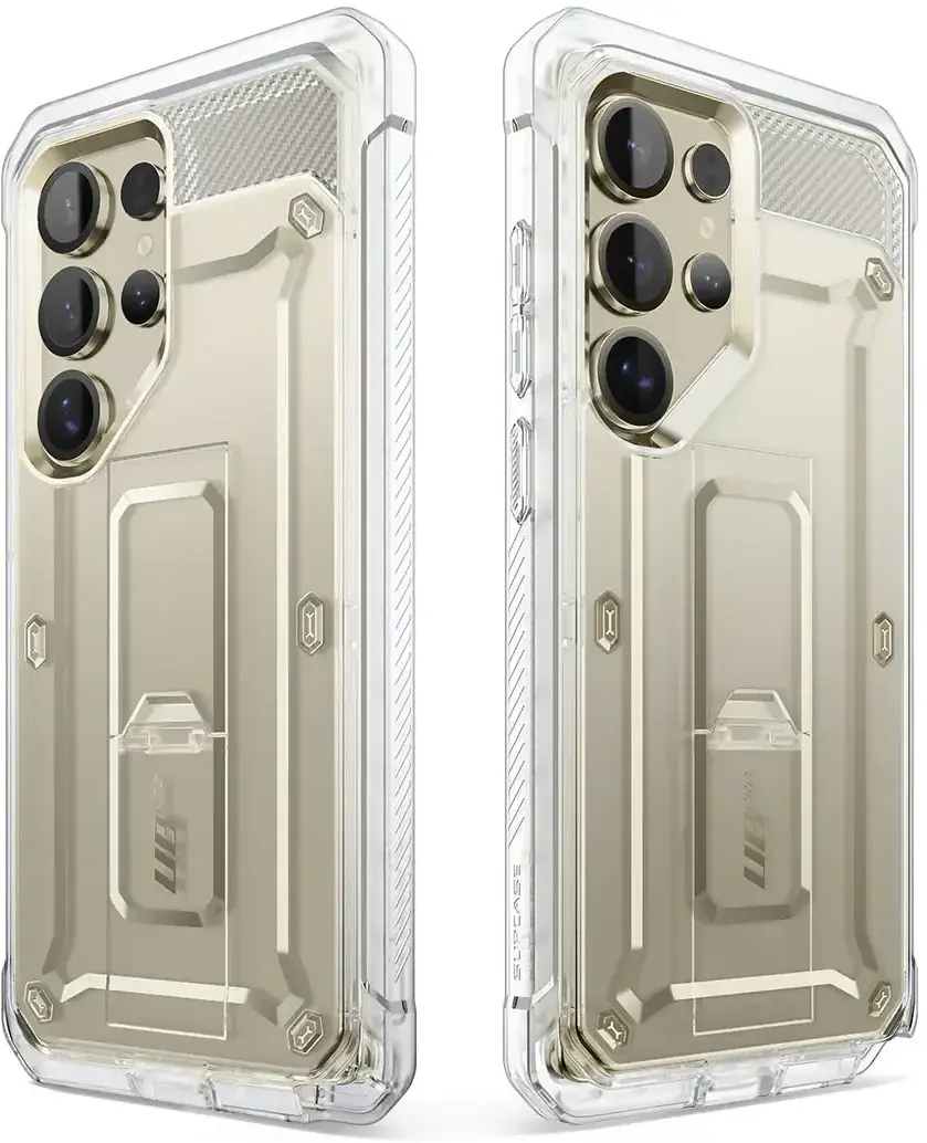 SUPCASE UB Pro Samsung Galaxy S25 Ultra Hoesje Full Protect Kickstand Clear afbeelding 12