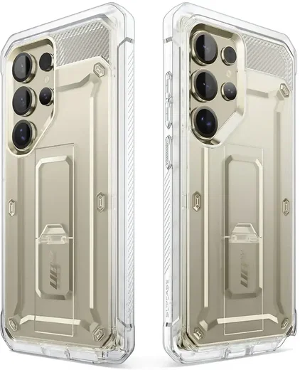SUPCASE UB Pro Samsung Galaxy S25 Ultra Hoesje Full Protect Kickstand Clear afbeelding 12