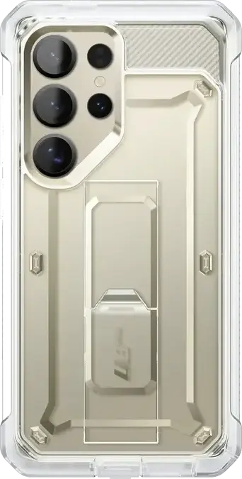 SUPCASE UB Pro Samsung Galaxy S25 Ultra Hoesje Full Protect Kickstand Clear afbeelding 2