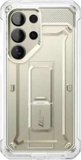 SUPCASE UB Pro Samsung Galaxy S25 Ultra Hoesje Full Protect Kickstand Clear afbeelding 2