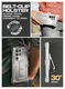 SUPCASE UB Pro Samsung Galaxy S25 Ultra Hoesje Full Protect Kickstand Clear afbeelding 8