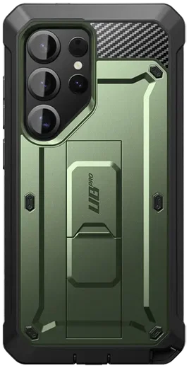 SUPCASE UB Pro Samsung Galaxy S25 Ultra Hoesje Full Protect Kickstand Groen afbeelding 2