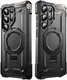 SUPCASE UB Grip Samsung Galaxy S25 Ultra Hoesje MagSafe / Qi2 Kickstand Zwart afbeelding 12