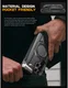 SUPCASE UB Grip Samsung Galaxy S25 Ultra Hoesje MagSafe / Qi2 Kickstand Zwart afbeelding 9