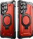 SUPCASE UB Grip Samsung Galaxy S25 Ultra Hoesje MagSafe / Qi2 Kickstand Rood afbeelding 12