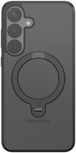 TORRAS Ostand Spin Magnetic Samsung Galaxy S25 Hoesje 360° Stand Zwart afbeelding 11