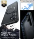 TORRAS Ostand Spin Magnetic Samsung Galaxy S25 Hoesje 360° Stand Zwart afbeelding 7