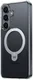 TORRAS Ostand Spin Magnetic Samsung Galaxy S25 Hoesje 360° Stand Transparant afbeelding 2