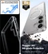 TORRAS Ostand Spin Magnetic Samsung Galaxy S25 Hoesje 360° Stand Transparant afbeelding 4