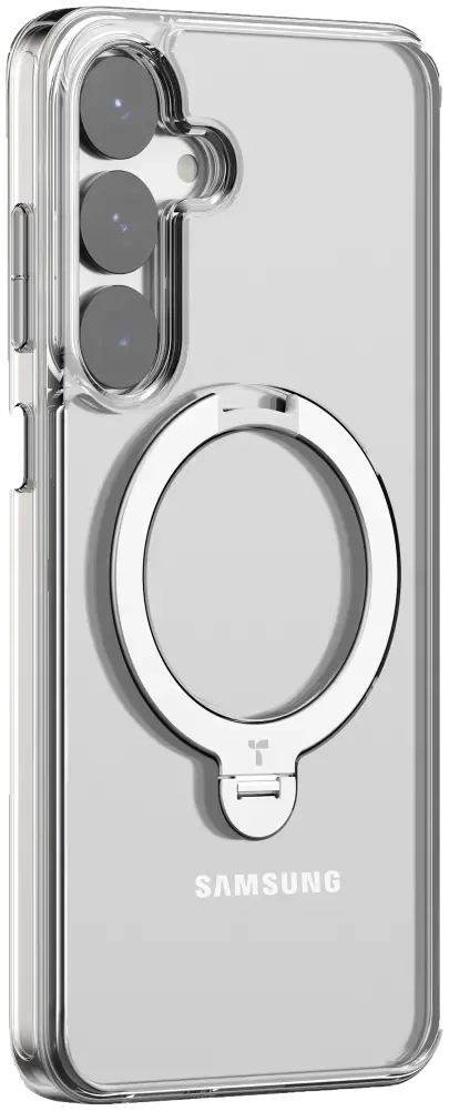 TORRAS Ostand Spin Magnetic Samsung Galaxy S25 Plus Hoesje 360° Stand Clear afbeelding 11