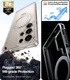TORRAS Ostand Spin Magnetic Samsung Galaxy S25 Ultra Hoesje 360° Stand Clear afbeelding 7