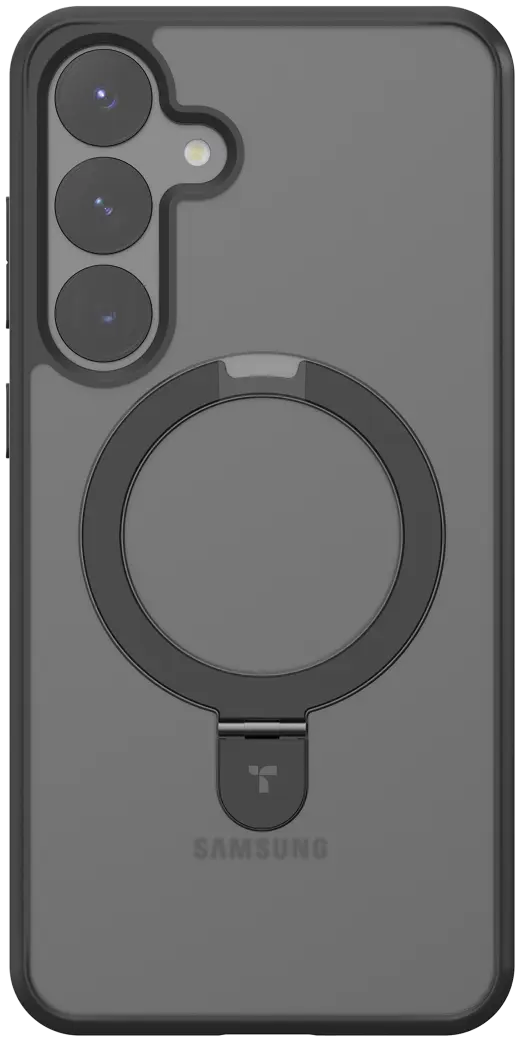 TORRAS Ostand Pro Magnetic Samsung Galaxy S25 Plus Hoesje 360° Stand Zwart afbeelding 3