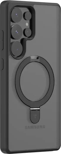 TORRAS Ostand Pro Magnetic Samsung S25 Ultra Hoesje met Stand Zwart afbeelding 2